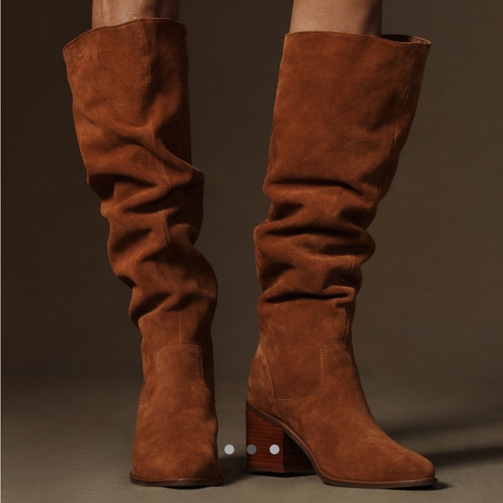 Anthropologie Brooklyn Scrunch Boots